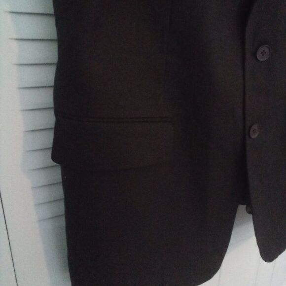 VITTORIO ST. ANGELO 46R LINEN BLEND SUIT JACKET 3 BUTTON CASUAL LINED BLAZER - Picture 4 of 6